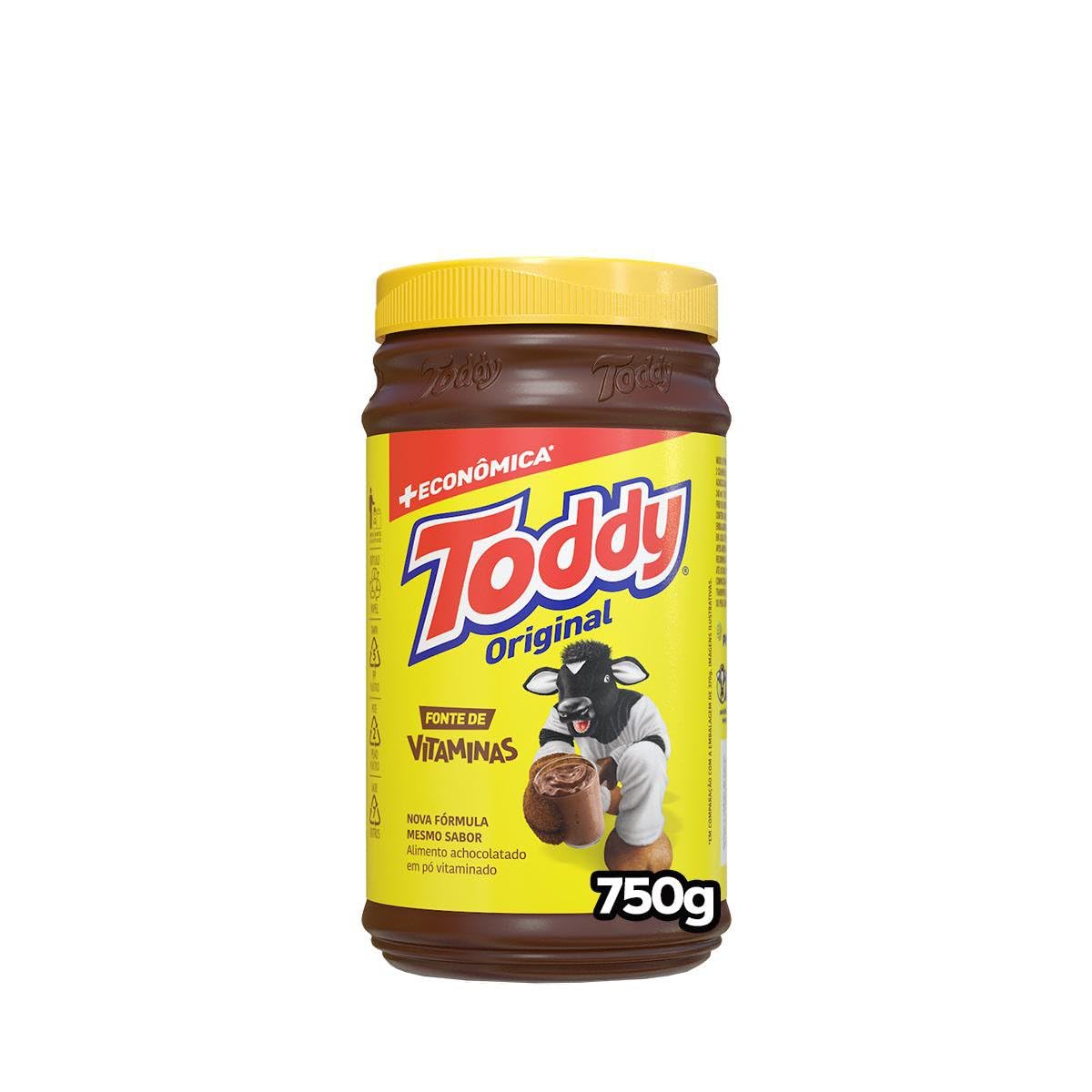 Toddy Original Brazilian Chocolate Drink Mix Powder Value Size - 750g - 26 oz