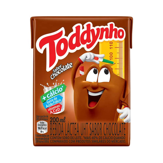 Toddynho - Chocolate Drink - 6.76 Fl Oz Bebida Sabor Chocolate - 200ml