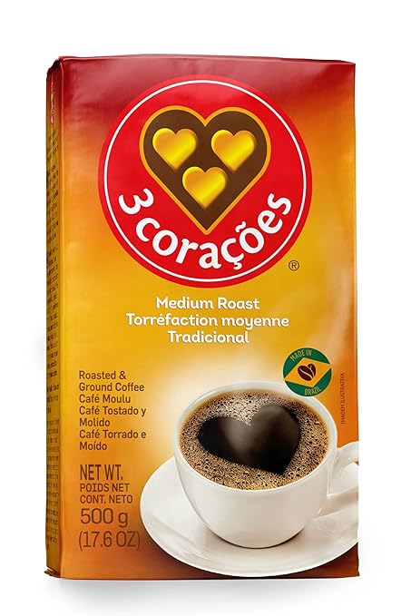 3 Coracoes Café Tradicional 500g