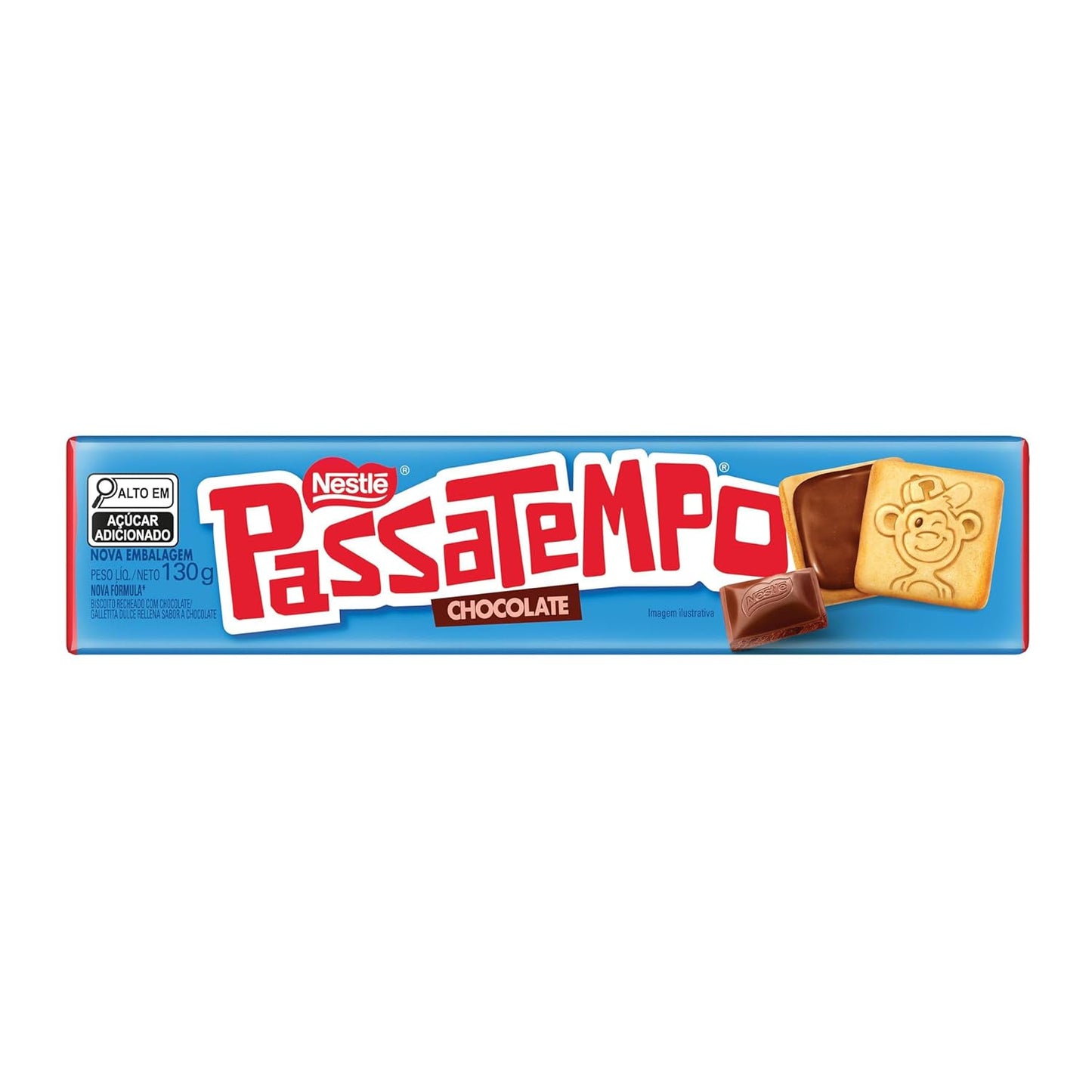 Nestlé - Passatempo - Sandwich Cookies Chocolate - 4.59 Oz