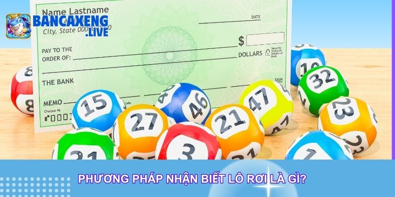 Phương pháp nhận biết lô rơi là gì?