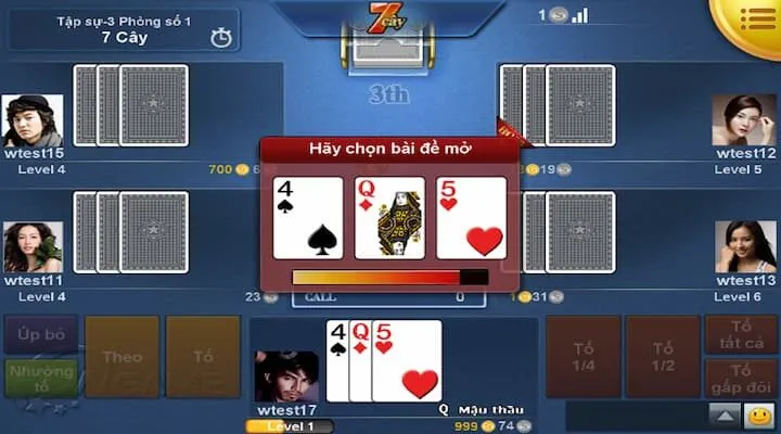 Giao diện mới xì tố có gì hot khiến nhiều người chơi mê